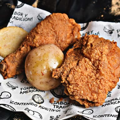 1/4 Pollo Apanado
