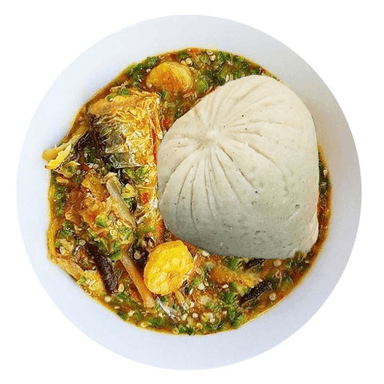 Swallow Or Banku (Cocina Africana)