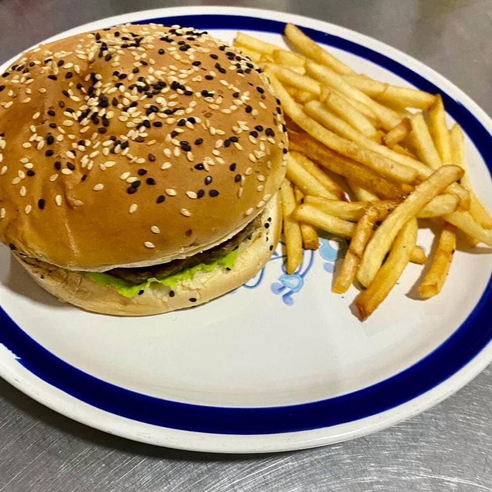 Hamburguesa con Papas