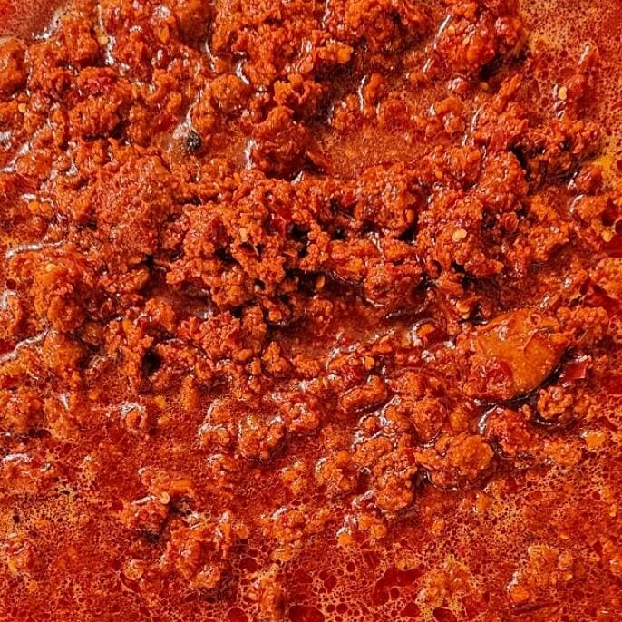 Burrito de Chorizo en Salsa Roja