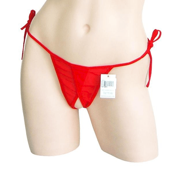 TANGA ABIERTA ROJA