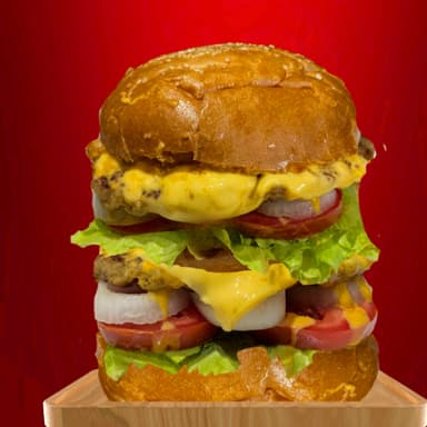 Hamburguesa Doble Clásica