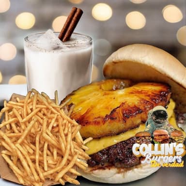 Delight Burger Francesas Agua de Horchata