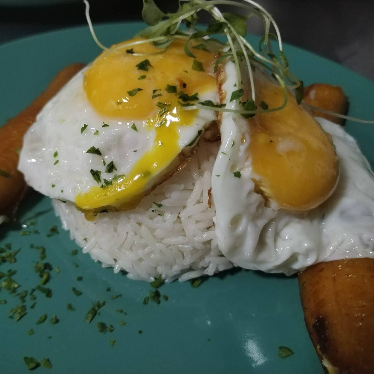 Arroz a la Cubana