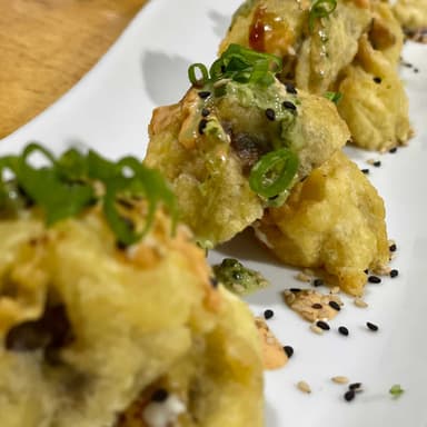 Champiñones Tempura