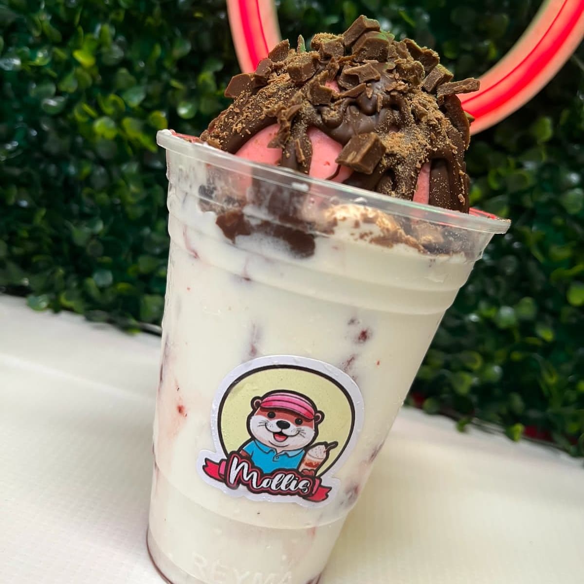 Vaso Fresas con Crema Especiales