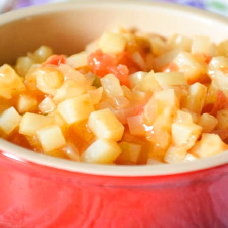 gordita frita de papas