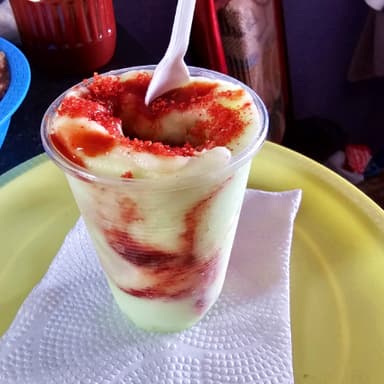 Helado de Limon con Chamoy
