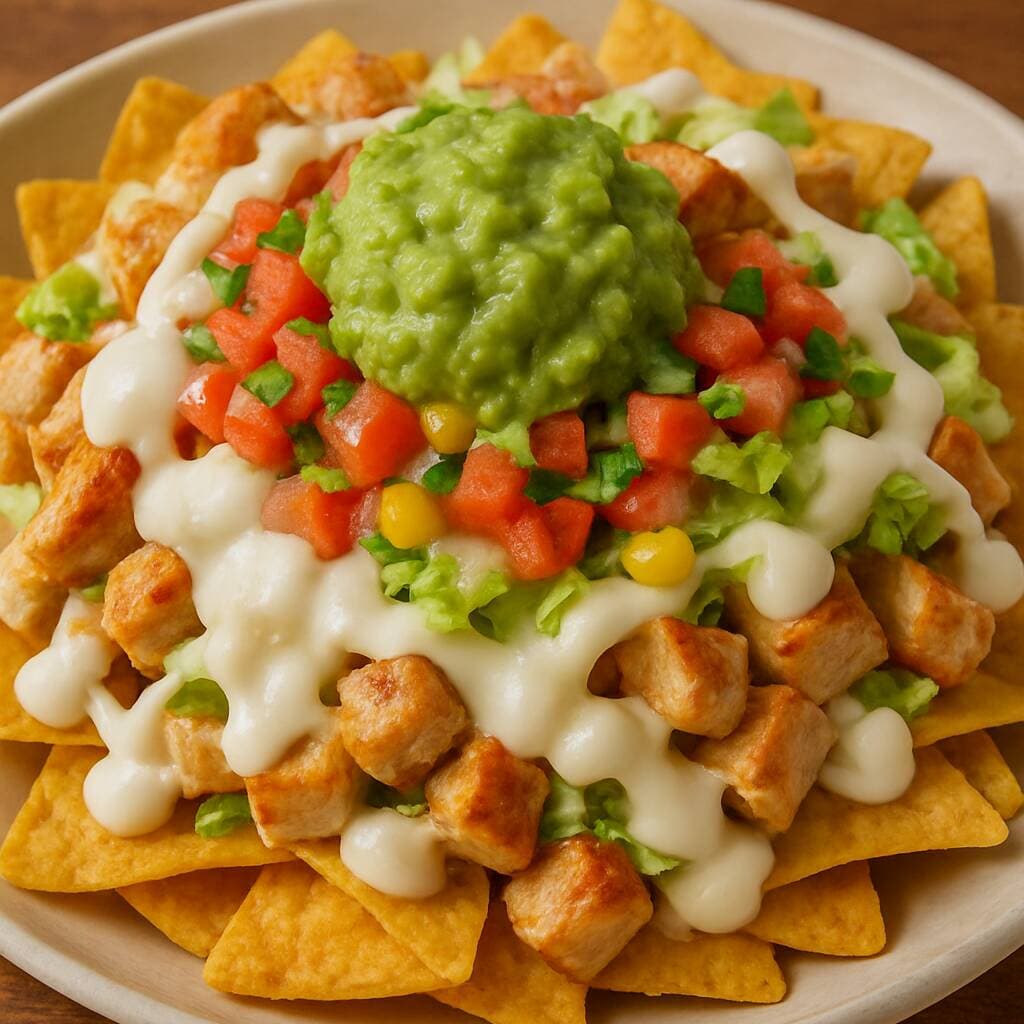 Los Nachos de Lupita de Pollo