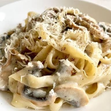 Pasta con Champiñon