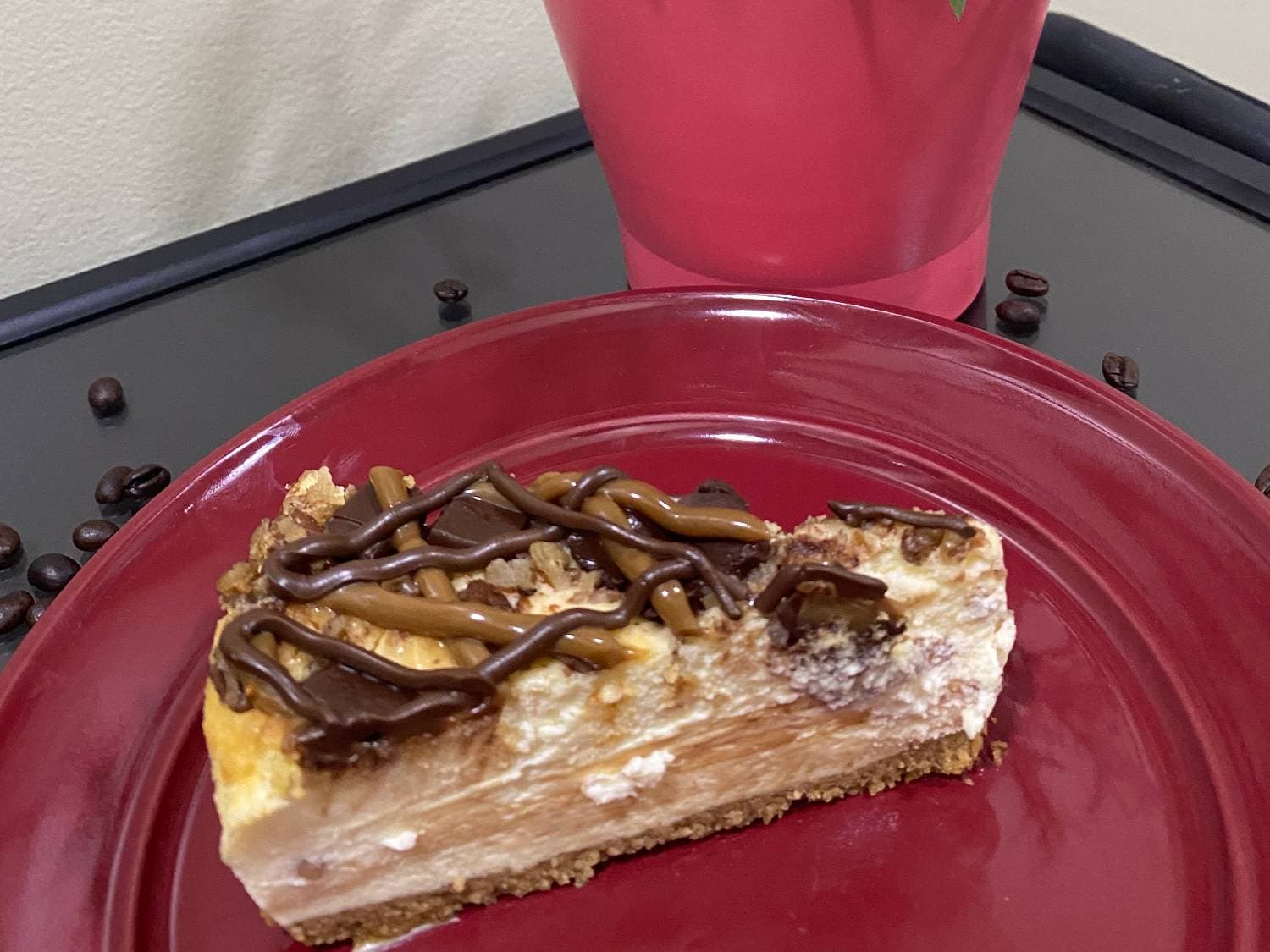 Rebanada de Pastel Chispas Chocolate