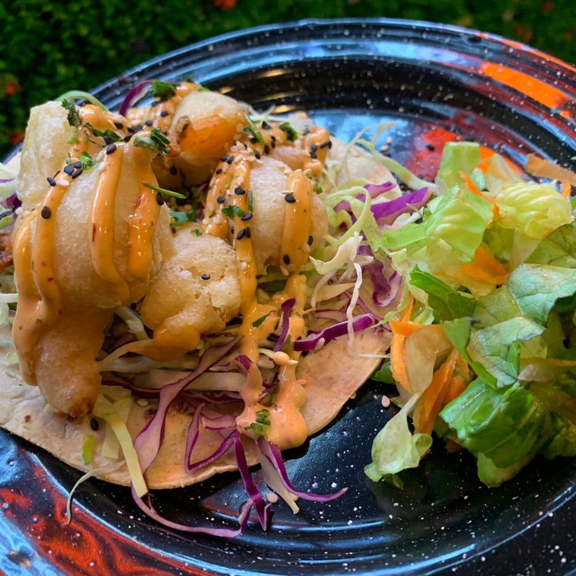Taco Capeado de Camarón