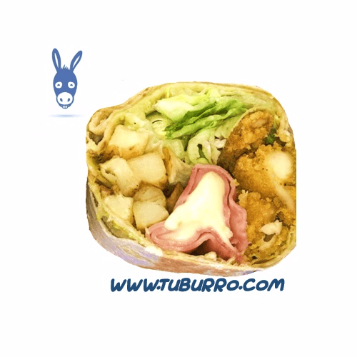 Burro de Pechuga Empanizada