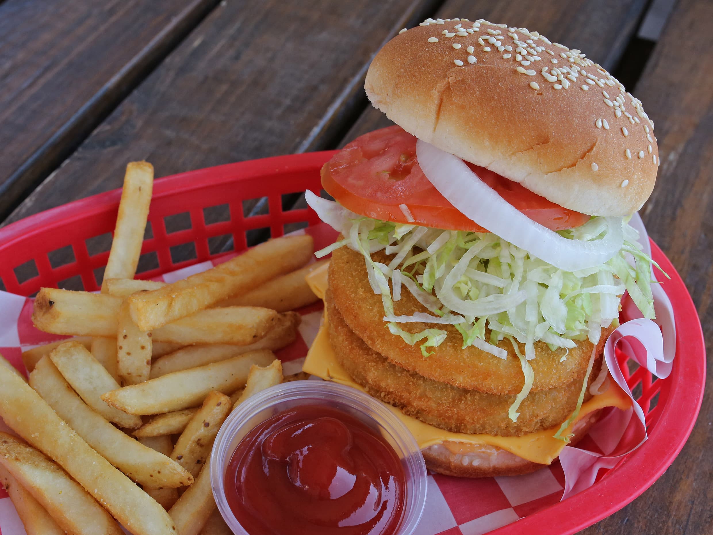 Combo Hamburguesa de Pollo Doble