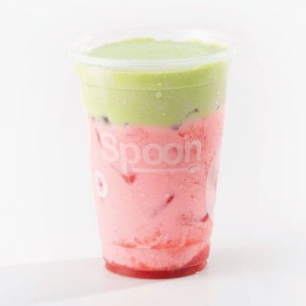 Strawberry Matcha Latte