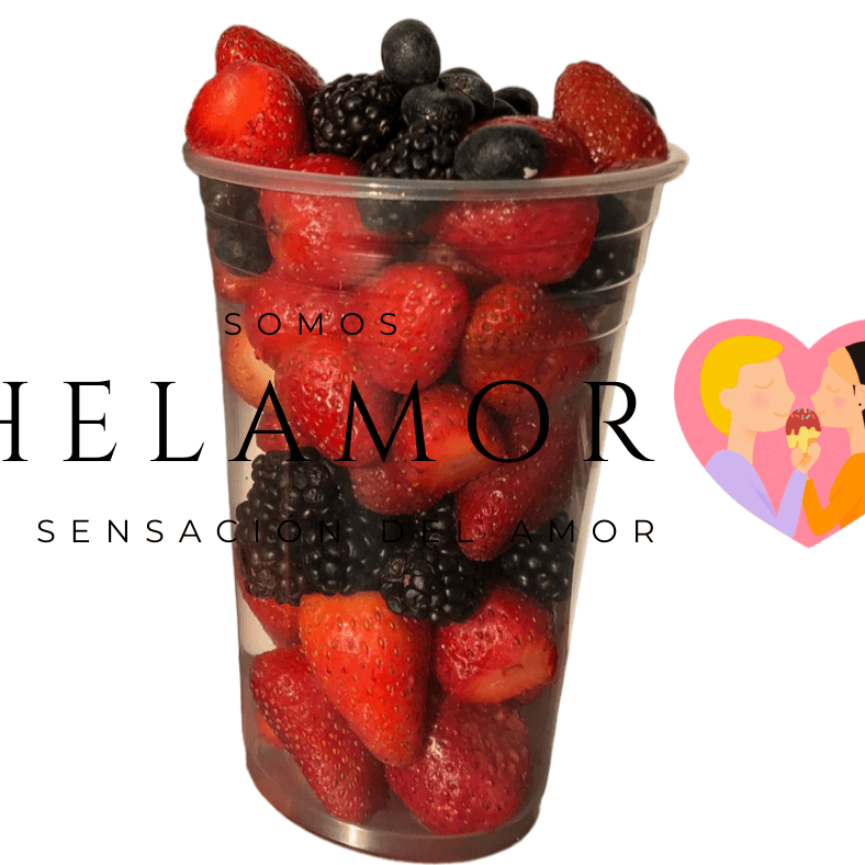 Frutos Rojos con Crema