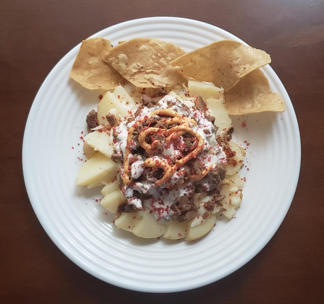 Papa Rellena de Bistec