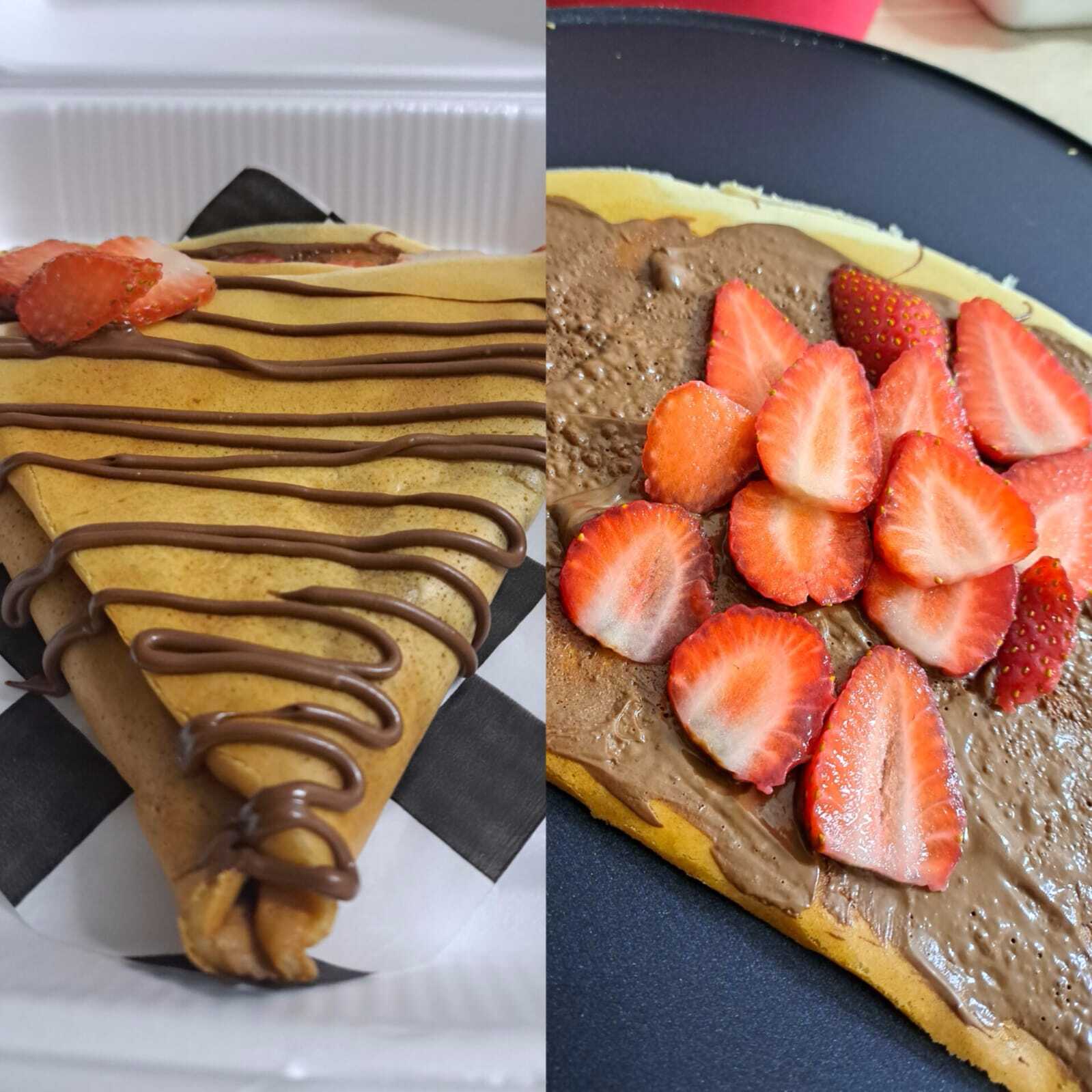 Crepa Extra Fresa Natural & Nutella