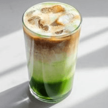 Dirty Matcha Latte Frío