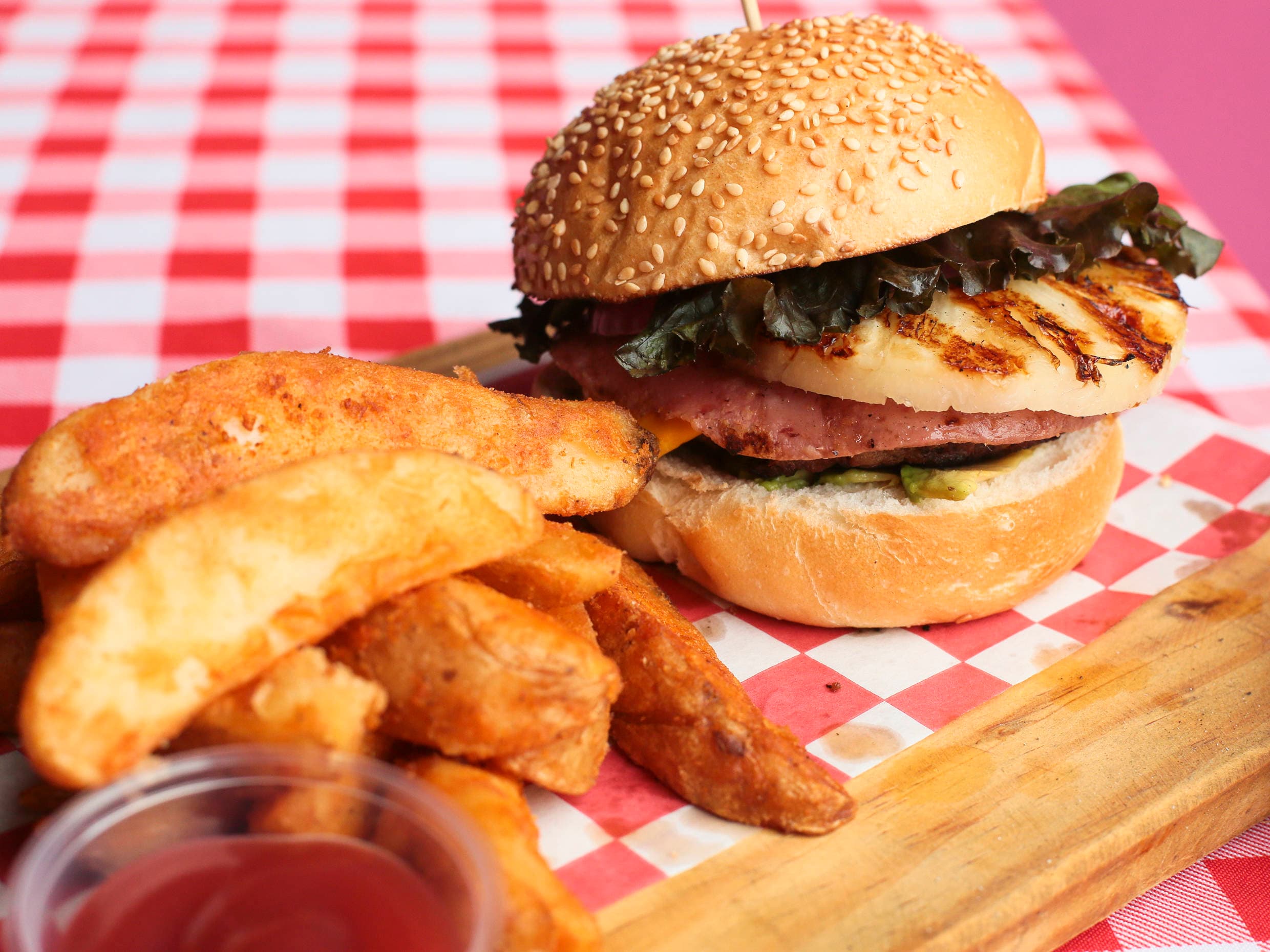 Hamburguesa Aloha