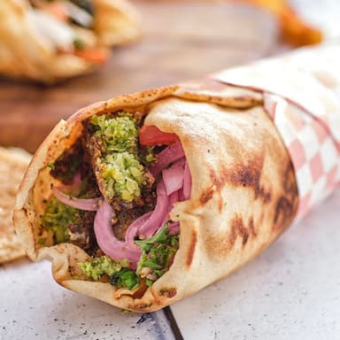 Shawarma Tradicional de Falafel