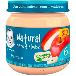 PAPILLA GERBER 2 ET MANZANA 100 G