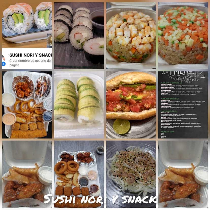 Sushi Nori y Snack