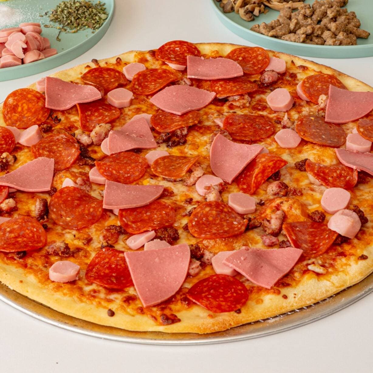 Pizza Carnes Frías