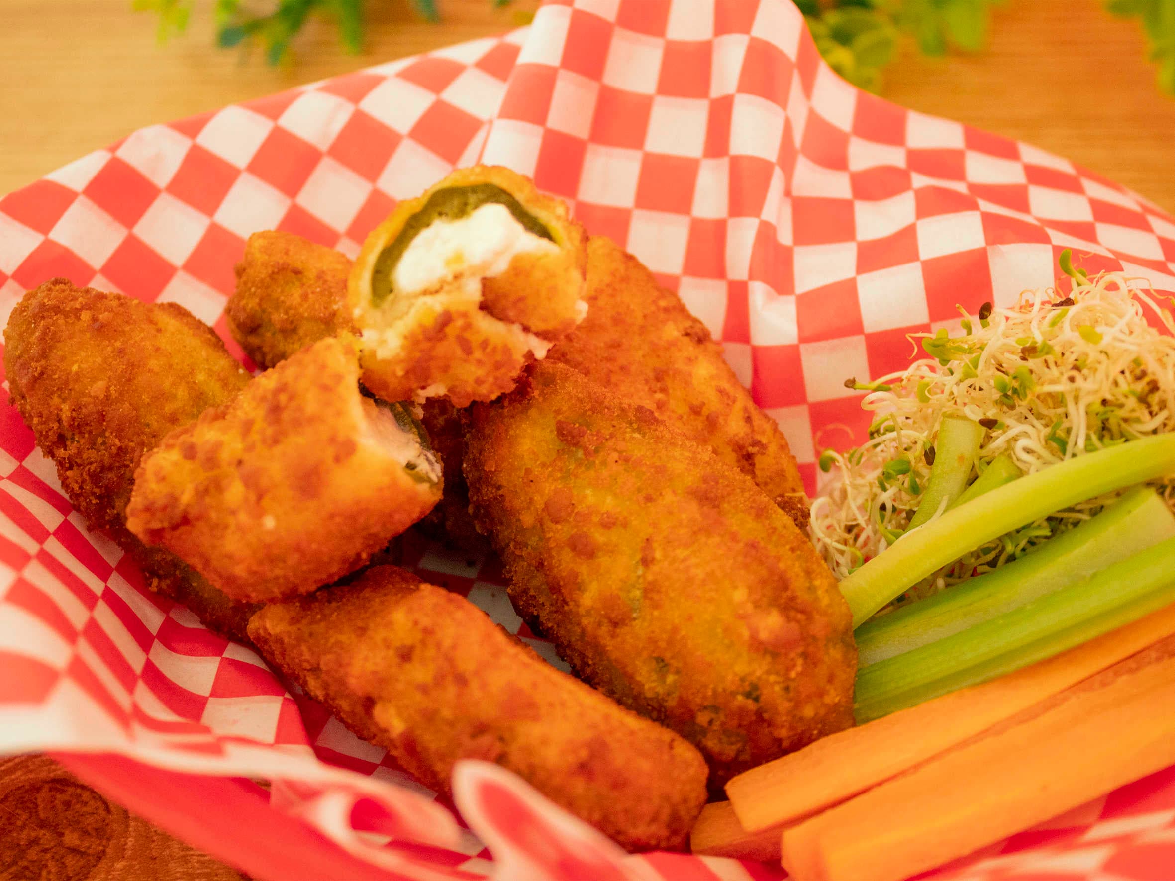 Jalapeño Relleno de Queso Crema