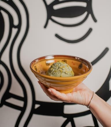 2 BOLAS DE HELADO DE MATCHA