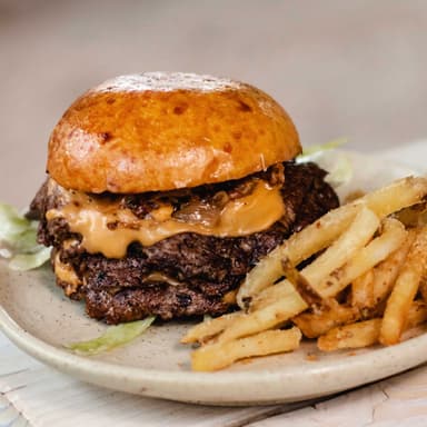Triple Smash Cheese Burger