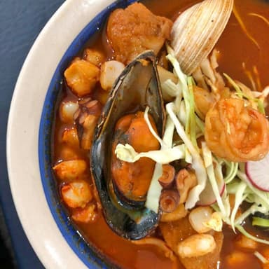 Pozole de Mariscos