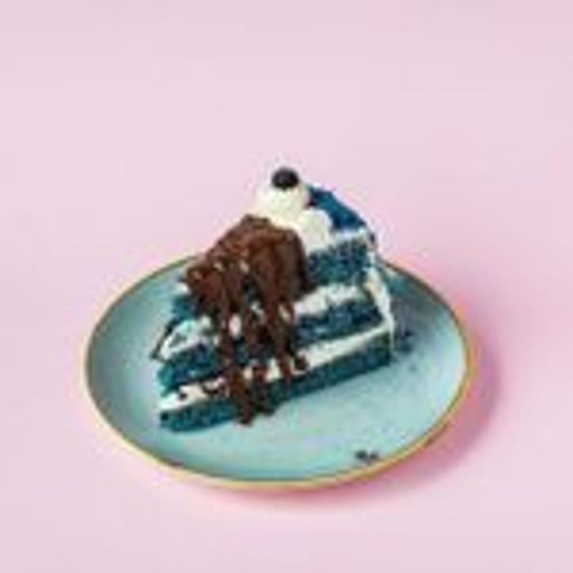 Porción blue velvet