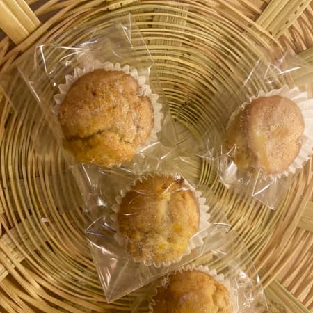 Muffin de Zanahoria con Nuez y Cardamomo