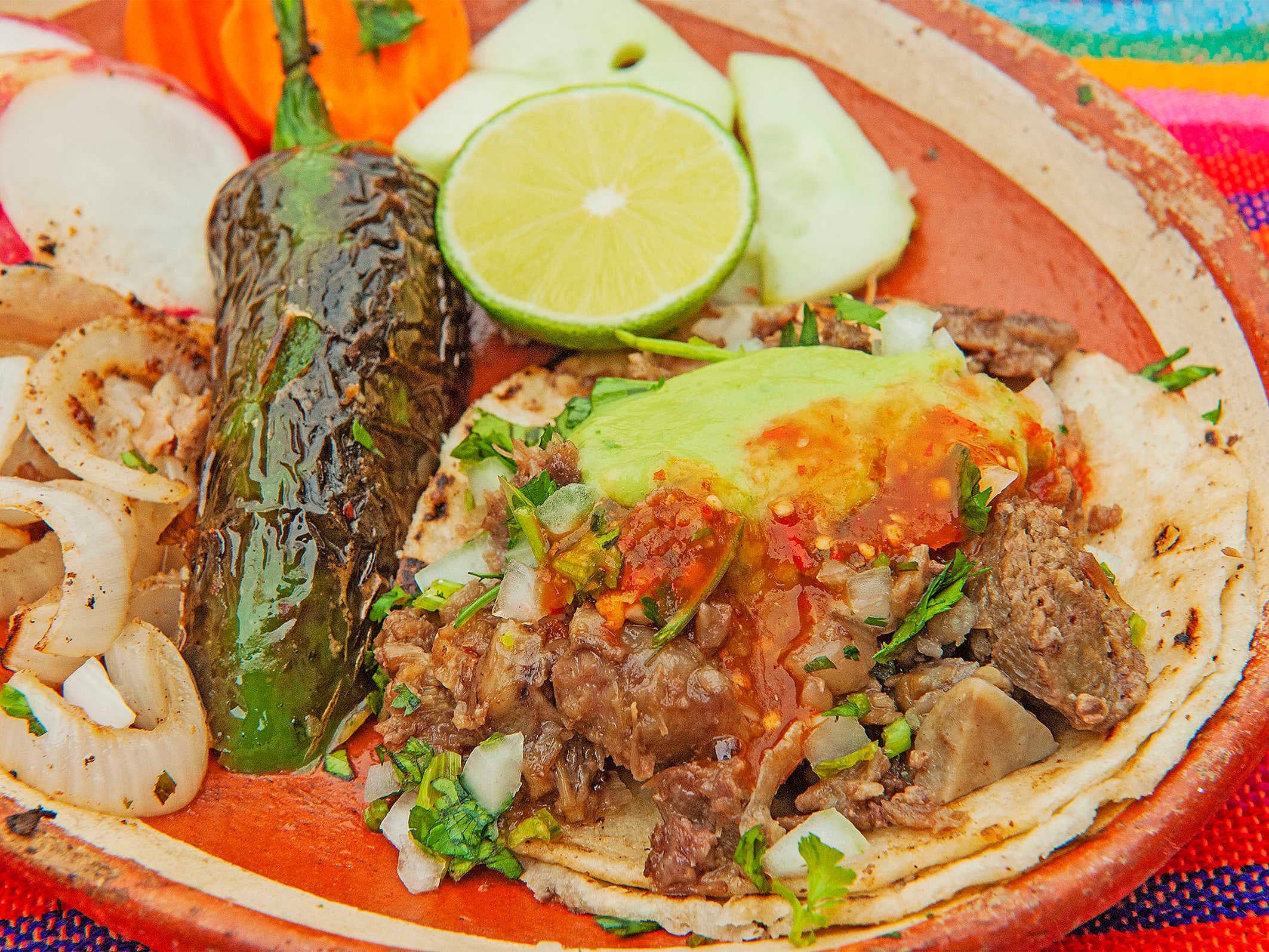 Taco de cabeza