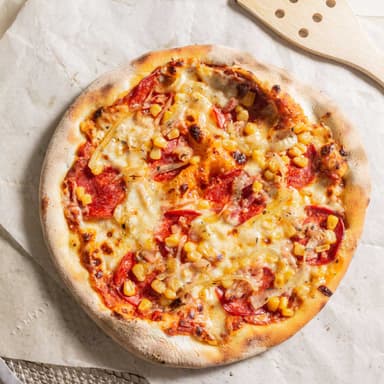 Pizza Salami + Bebida 250 Ml