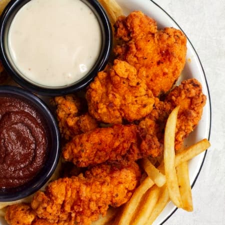 Boneless con Papas