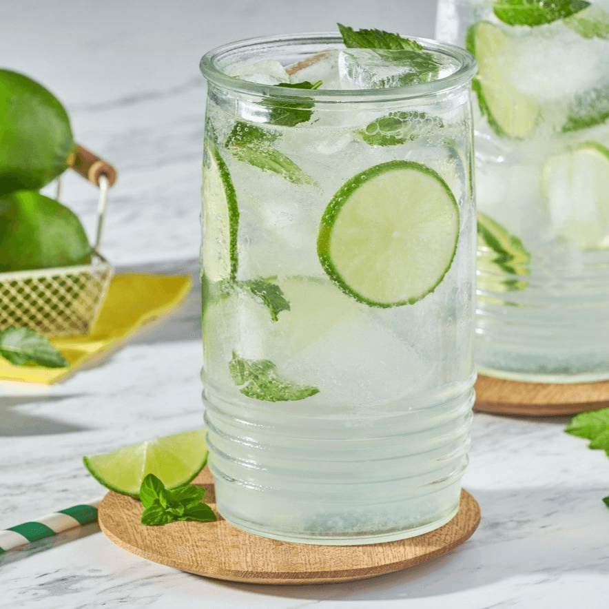 Limonada con menta