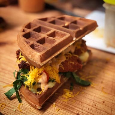 Waffle Chicken Tender