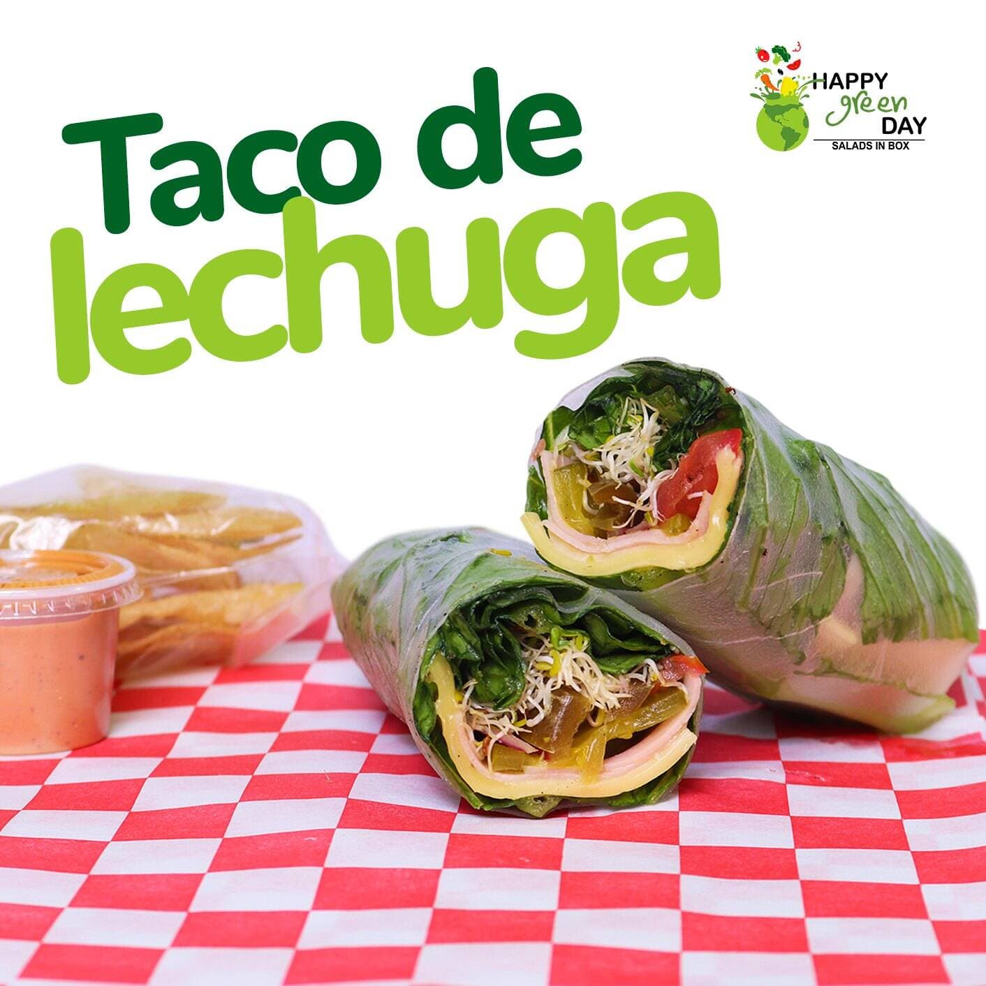 Taco de lechuga especial