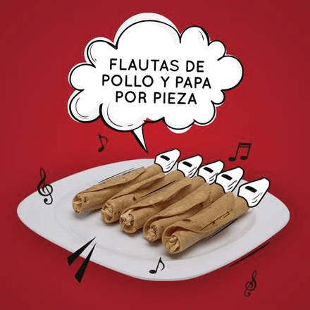 Flauta de pollo