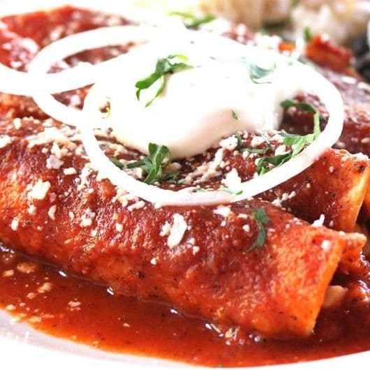 Enchiladas Rojas