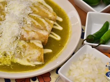 Enchiladas Verdes