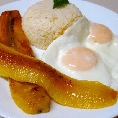 Arroz a la Cubana