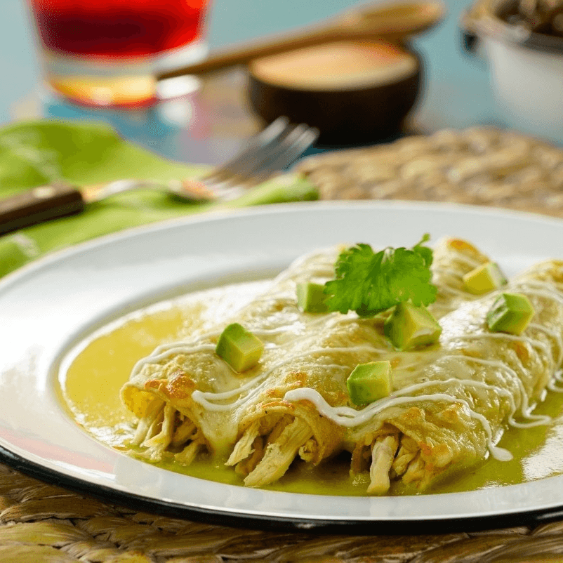 Enchiladas Suizas Verdes