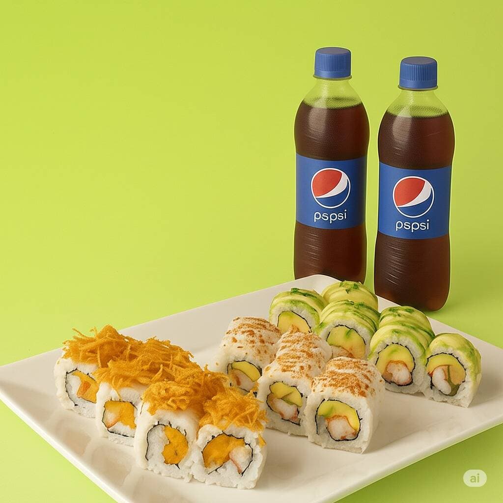 12 Makis + 1 PEPSI 355 ML