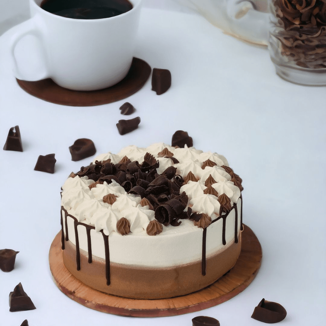 Pastel Helado de Mármol
