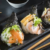 Temaki Shake (2 Piezas Envueltas en Forma de Cono
