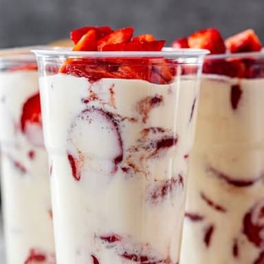 Fresas con crema, Esquites,Wuafless,