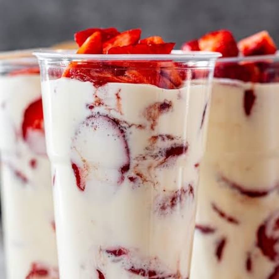Fresas con crema, Esquites,Wuafless,